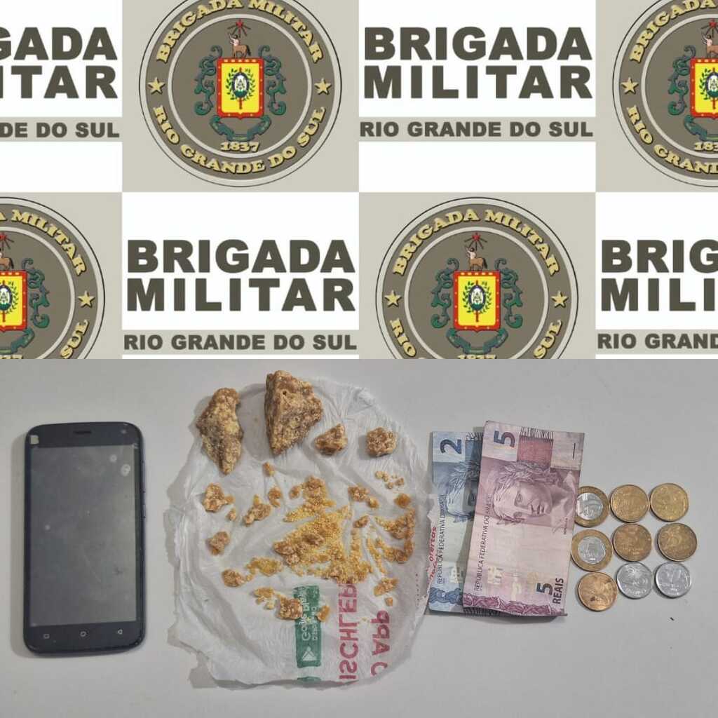 Brigada Militar Prende Dois Homens Por Tráfico De Drogas